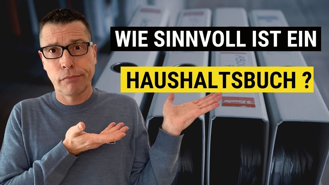 Warum ein Haushaltsbuch oft nicht mehr Geld bringt