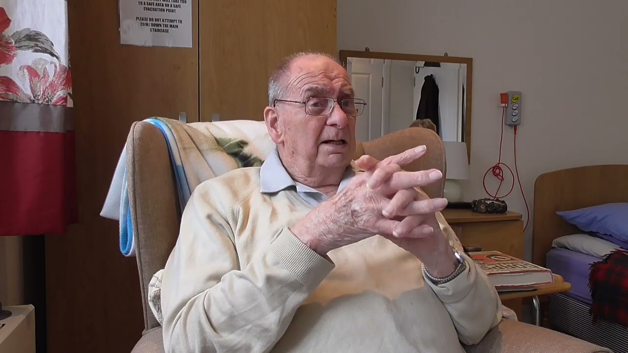 WWII veteran Bert Cade discusses the bombing of Germany