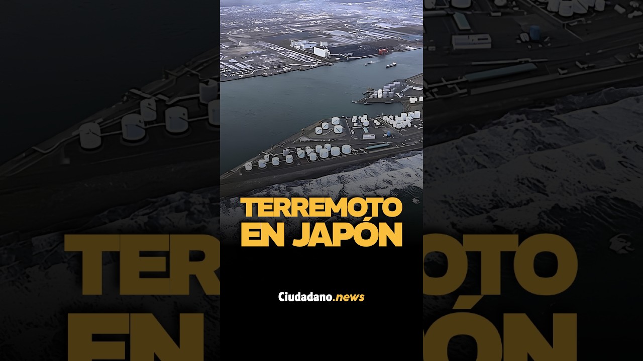 🚨 TERREMOTO EN JAP&Oacute;N: fuerte sismo de 7.1 y alerta de tsunami
