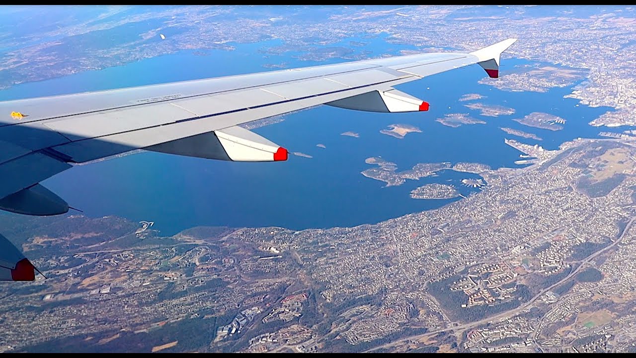 British Airways A319 | Oslo - London Heathrow | Safety | Takeoff | Inflight | Landing