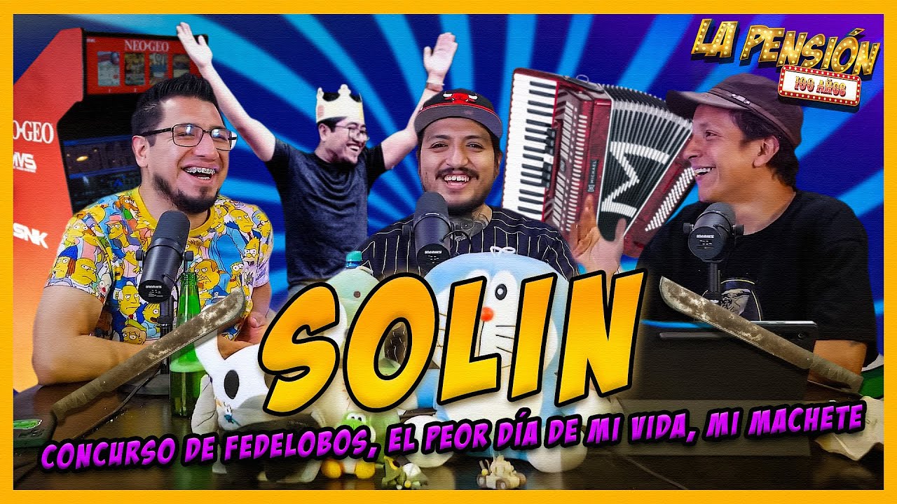 LA PENSIÓN 100 AÑOS con SOLIN - El machete perdido, El peor día de mi vida, Vida antes del stand up