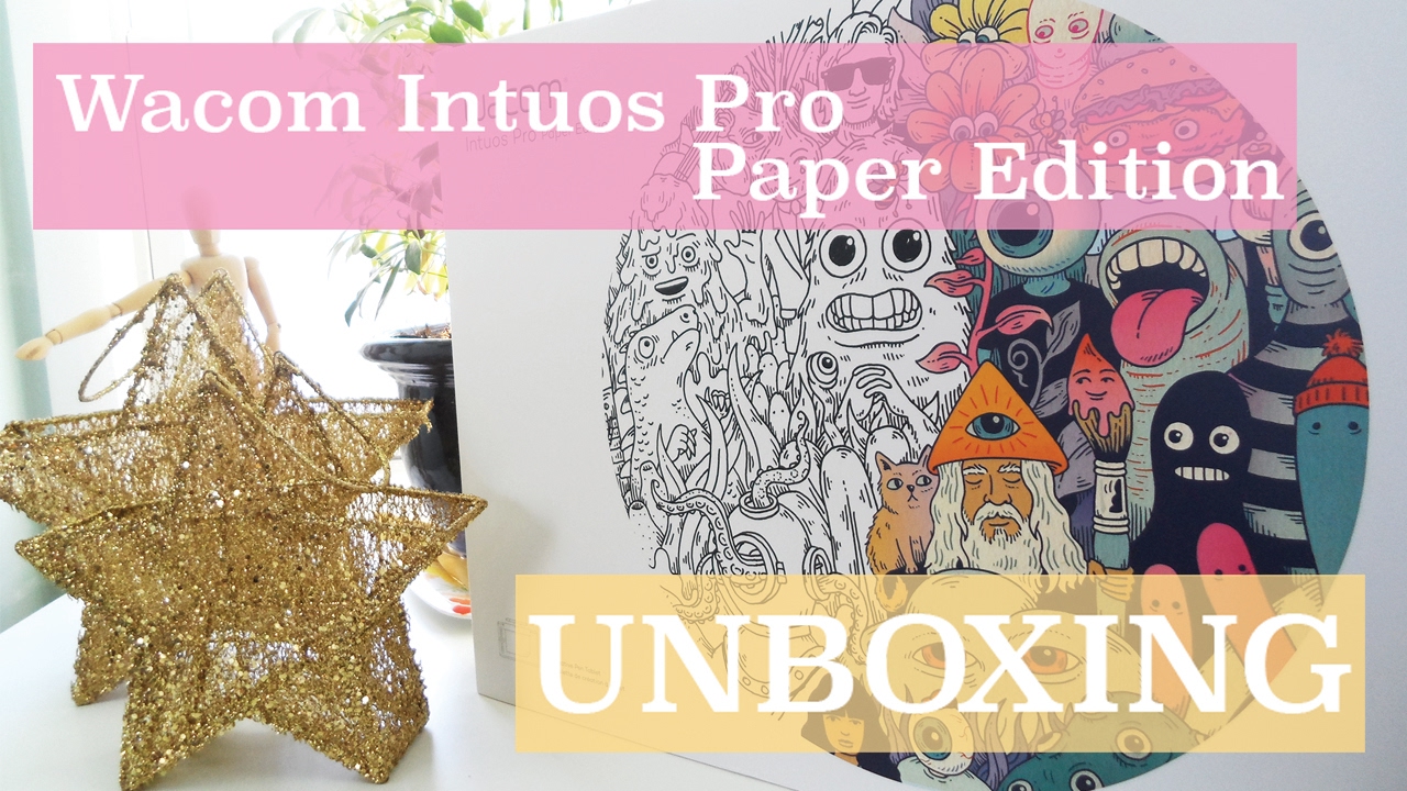 Unboxing Wacom Intuos Pro Paper Edition Large Version