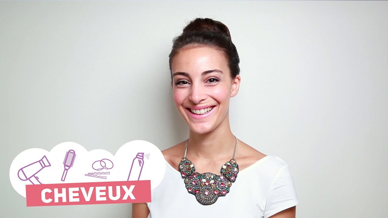 Tuto coiffure : Réaliser un chignon bun avec un donut