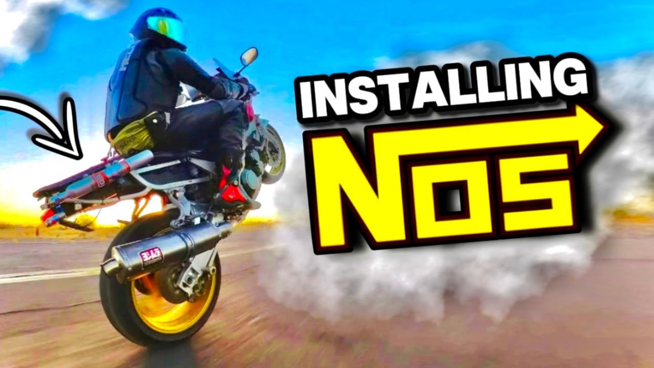 Установка NITROUS на GSXR 1000!