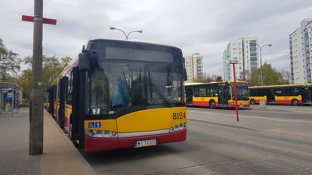 Solaris Urbino 18 III #8124 MZA Warszawa (linia 116)