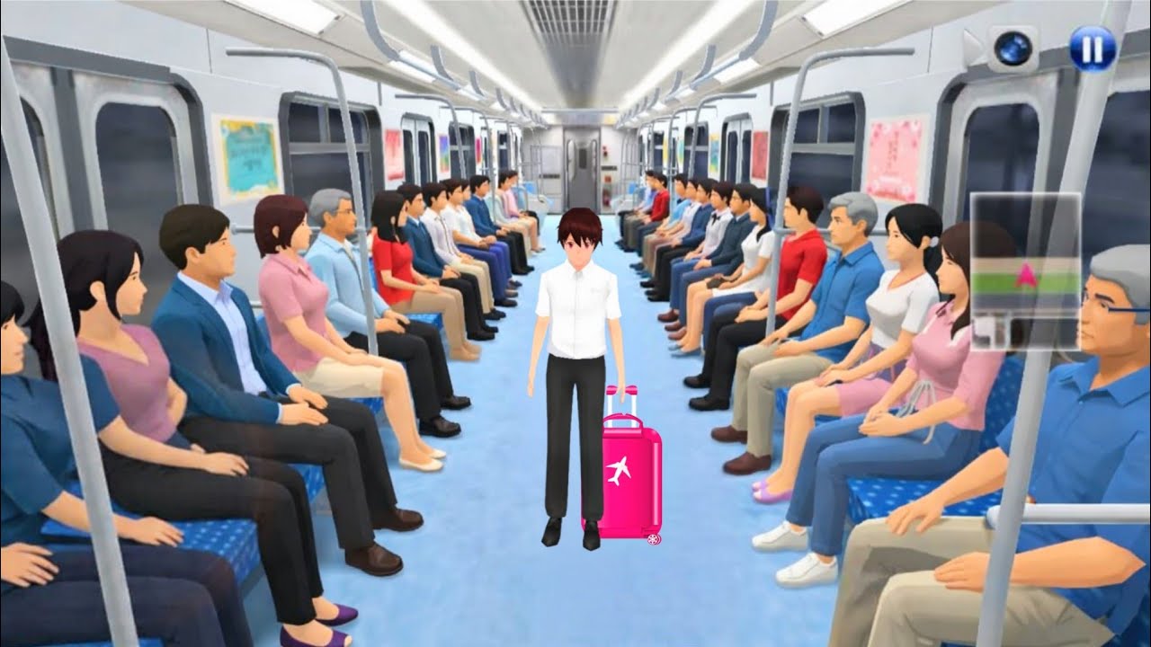 NEW UPDATE! Metro Train Already Full 😱 | 3D Driving Class 2026 | 3D Driving Class 2 New Update 