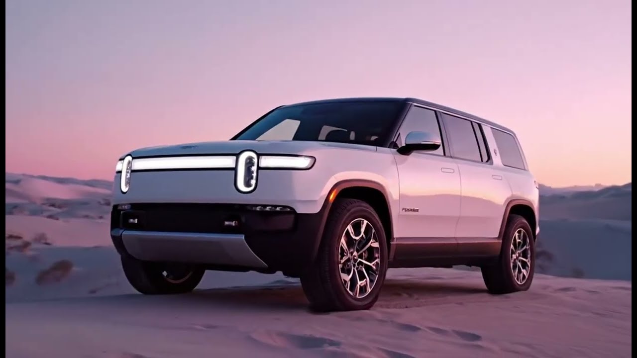 Speculative Commercial for Rivian R1S. BLUEFIREMARK