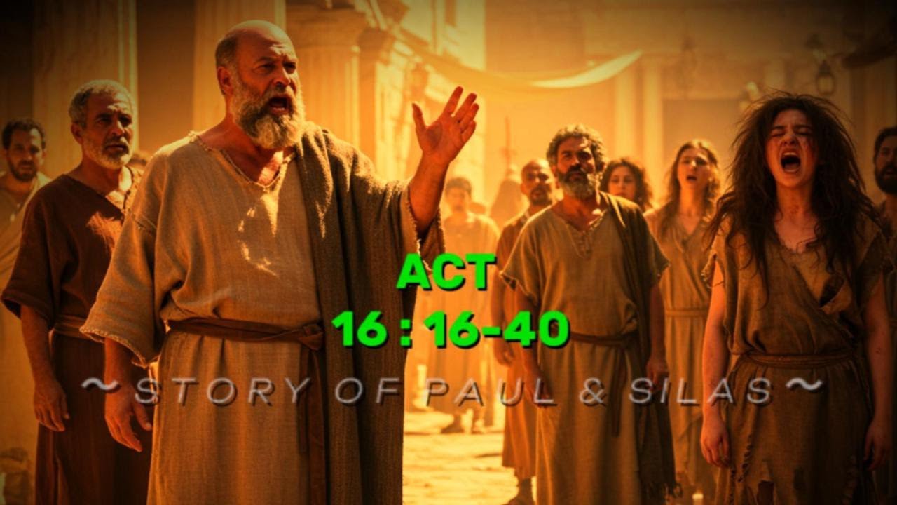What led to the Miracle of Paul and Silas