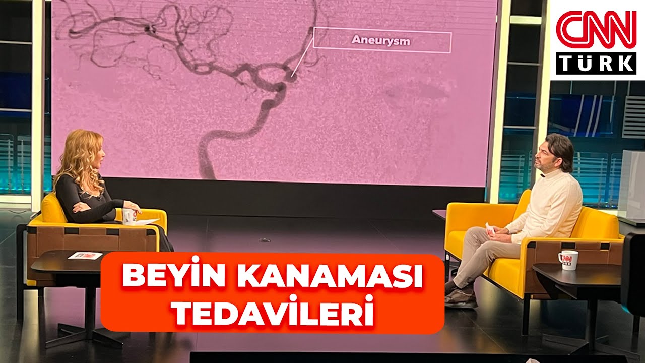 Beyin Kanaması Tedavisi, Beyinde Baloncuk Oluşması / Prof. Dr. Engin Çakar CNNTürk Yayını