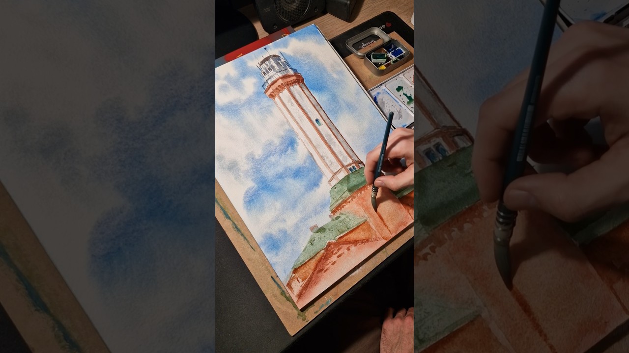 Lighthouse in Niechorze Timelapse 