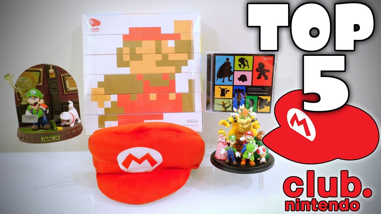 TOP 5 CLUB NINTENDO REWARDS