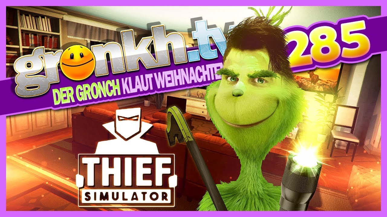 0285 🔴 Der GRONCH klaut WEIHNACHTEN 🔴 Gronkh Livestream | 21.12.2018