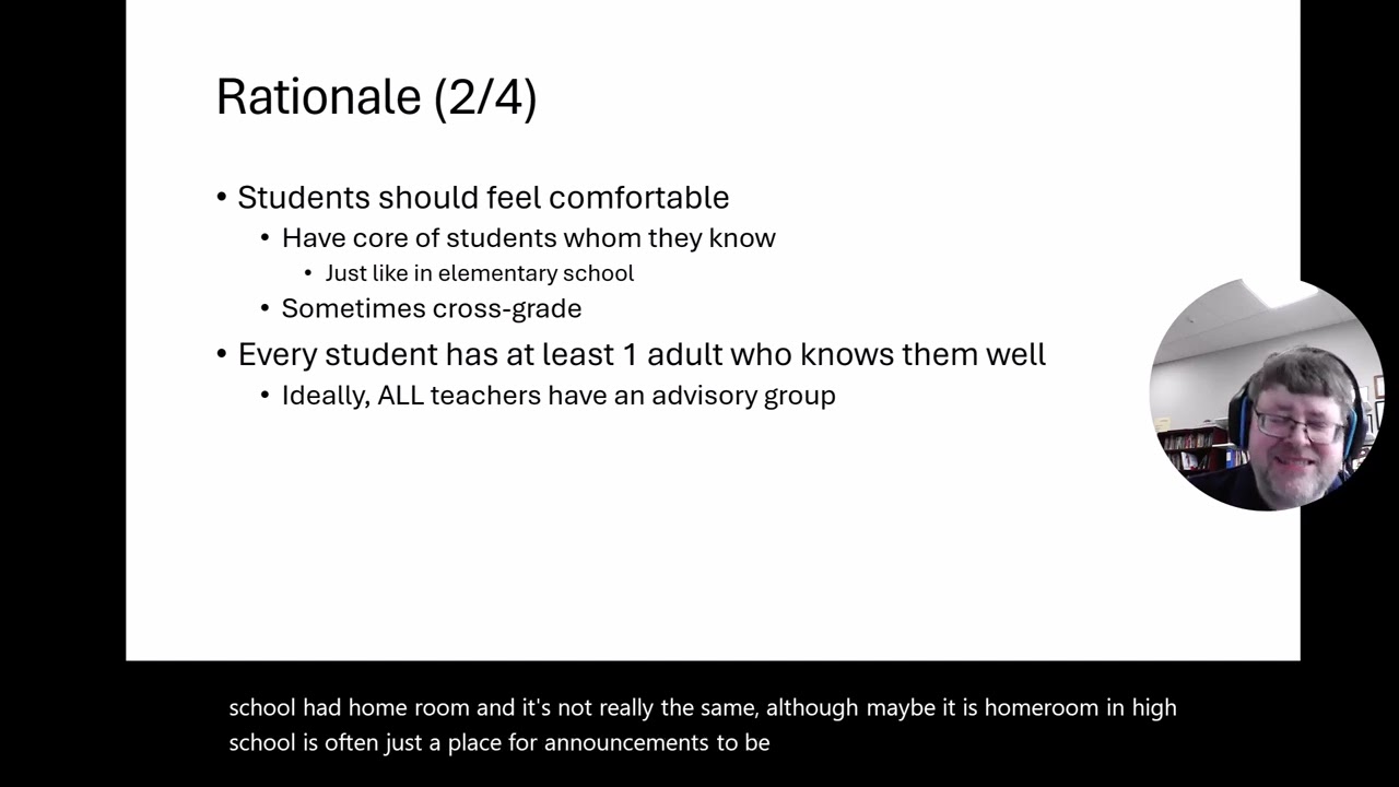 Why Middle Schools?