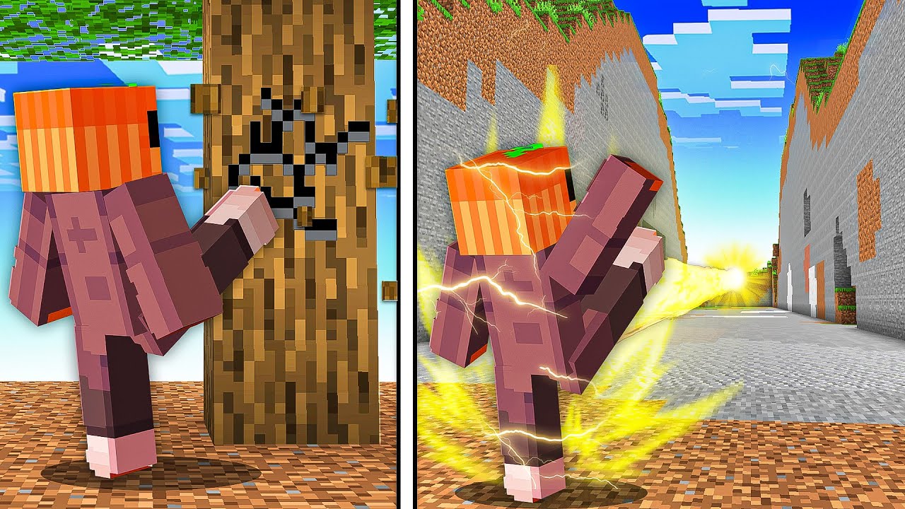 Jardred EVOLUCIONA SU FUERZA en Minecraft!