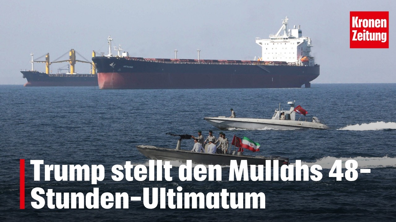 Trump stellt den Mullahs 48-Stunden-Ultimatum | krone.tv NEWS