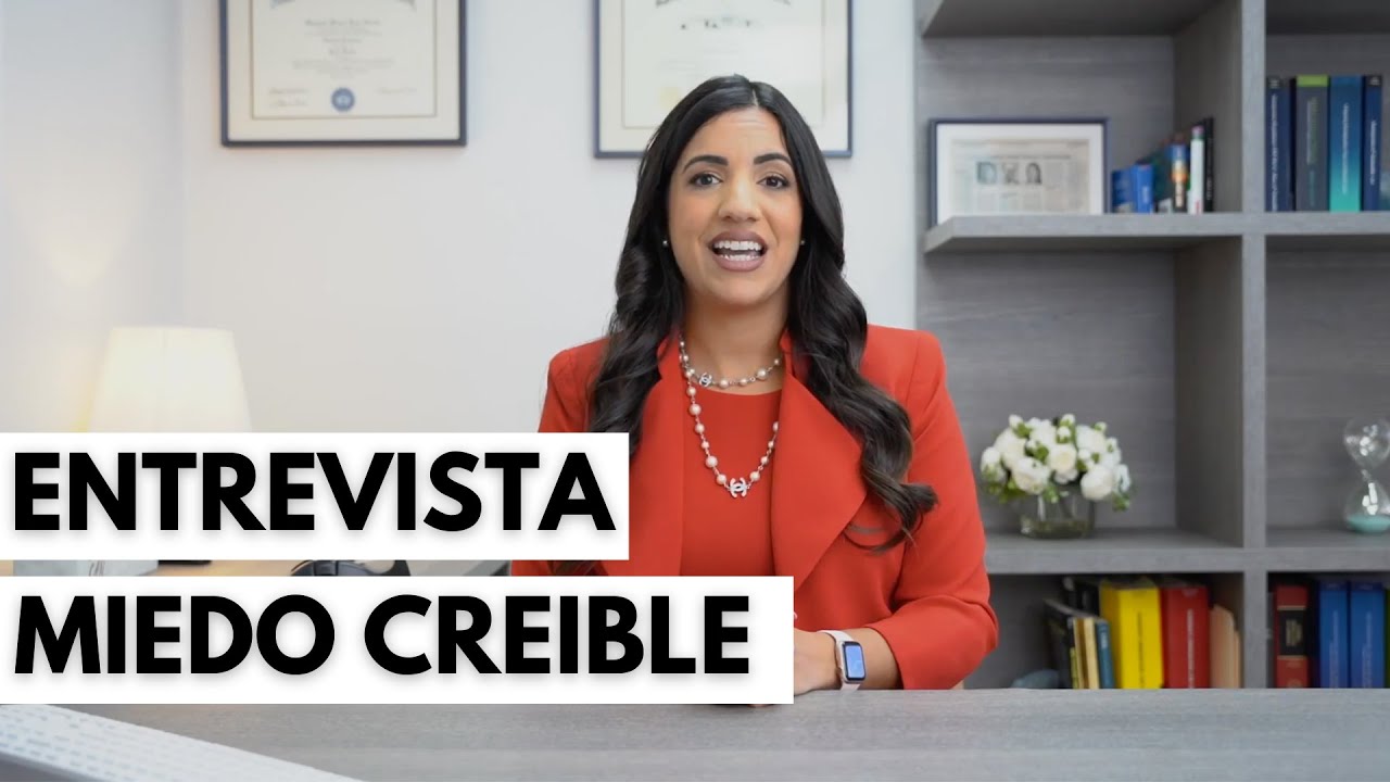 ENTREVISTA MIEDO CREIBLE