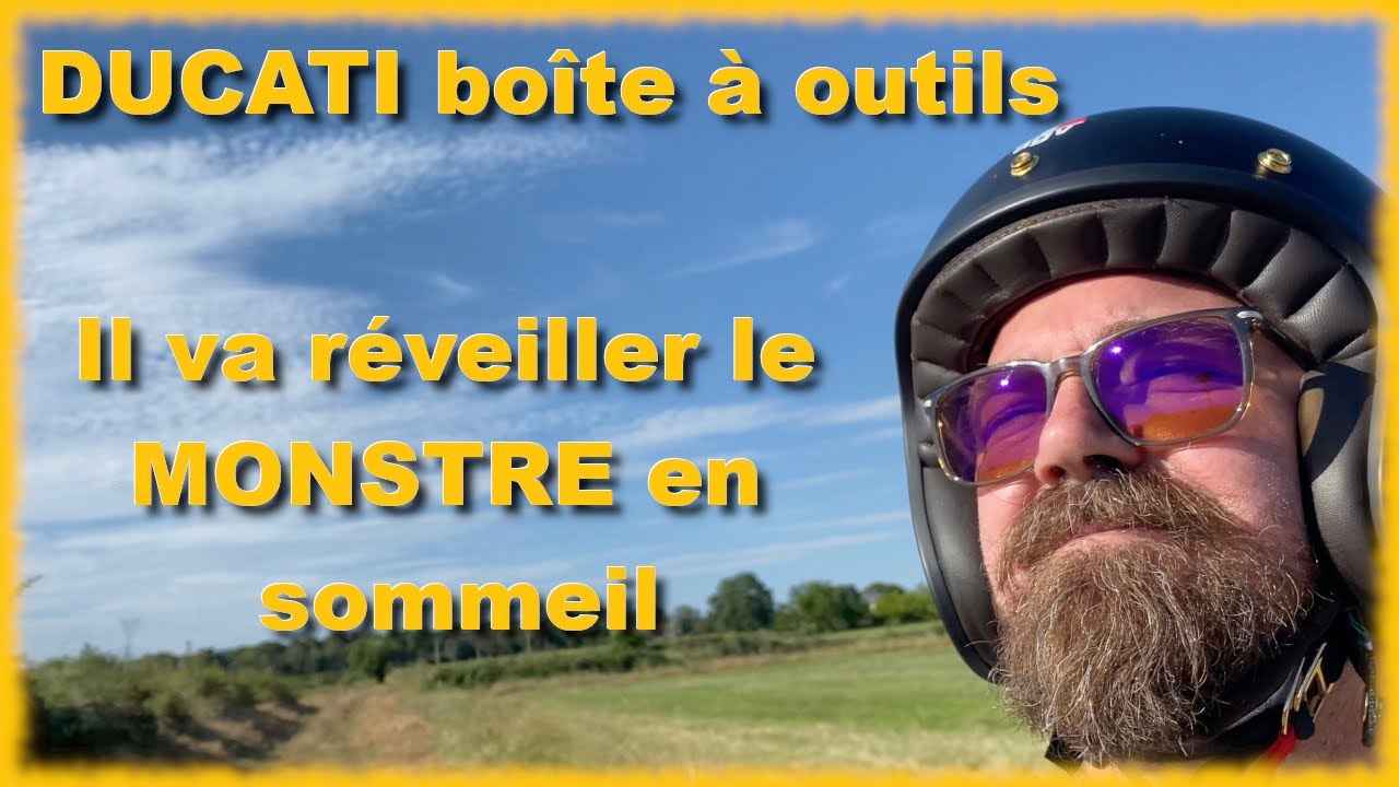 DUCATI Boîte à outils - On réveille un MONSTRE éteint depuis trop longtemps