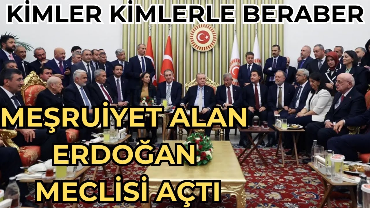 T.B.M.M A&ccedil;ıldı. CHP Katılmadı. Tartışmalar Bitmiyor..