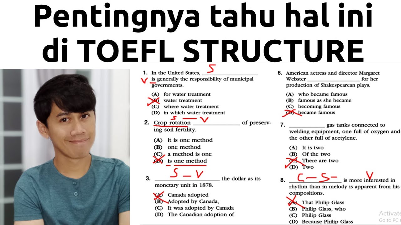 Cara Jawab soal TOEFL Structure tentang Adverbial Clause dengan TEPAT