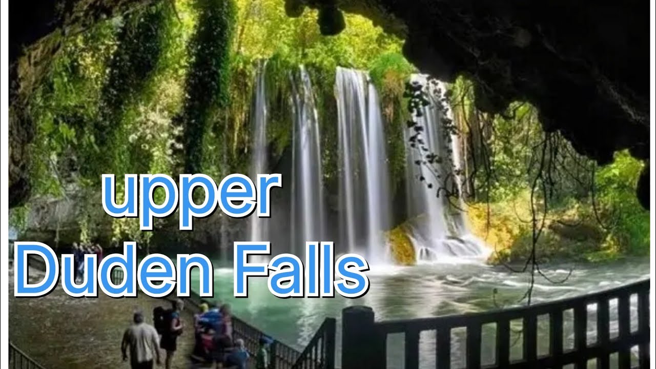 Upper Duden Waterfalls | Antalya Turkey 🇹🇷 | Famous Waterfall