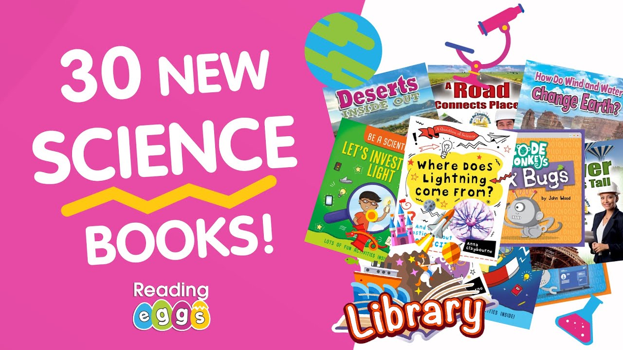 TEACHERS 🚀 30 new SCIENCE books! || Reading Eggs Library 3000+ books your students will love