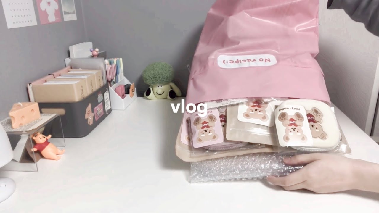 SUB) iPad pouch unboxing and Apply for data sharing VLOG
