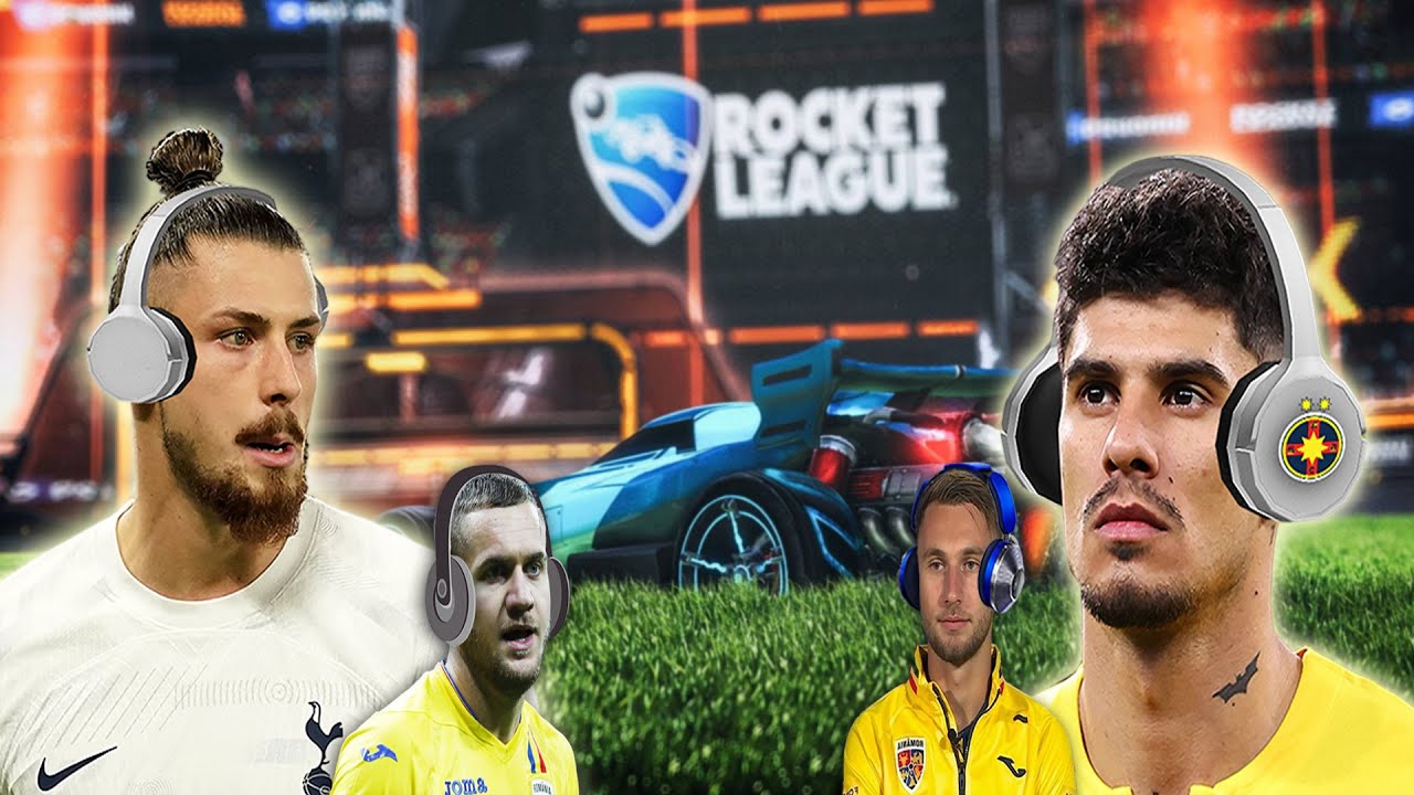 Coman & Drăgușin Joacă Rocket League - Coman & Drăguș VS Drăgușin & Pușcaș!
