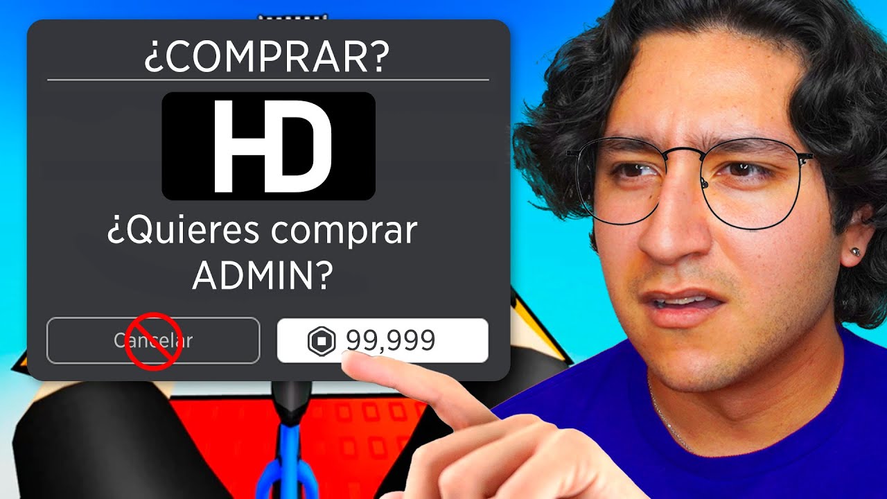 DIJE QUE S&Iacute; a TODO lo que ME VEND&Iacute;AN en ROBLOX 😭
