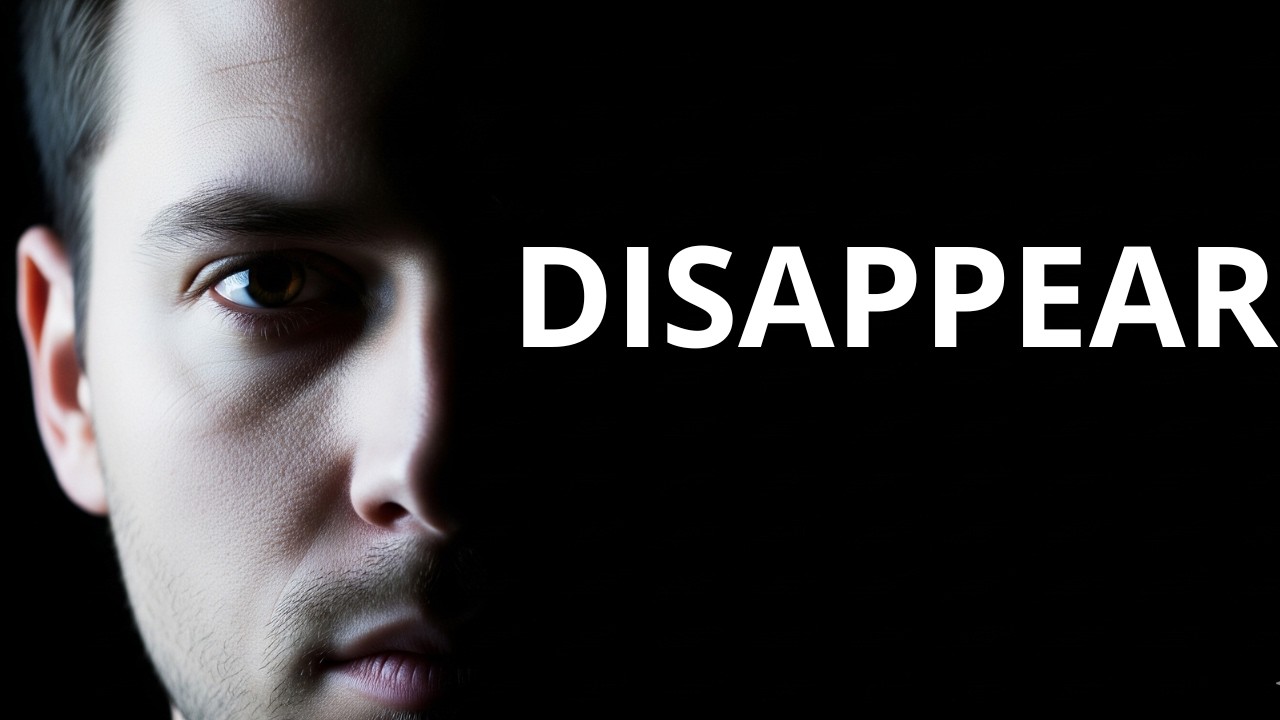 Why You Need To Disappear