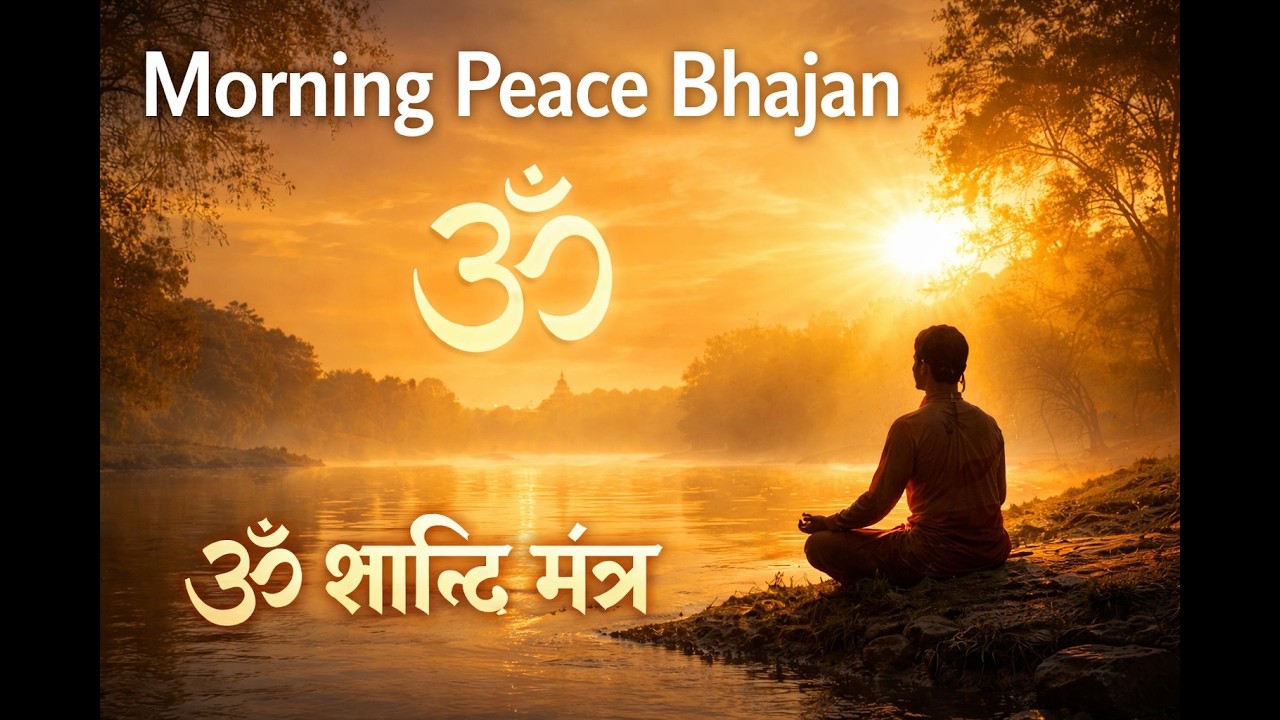 Morning Peace Bhajan | Sanskrit Hindi Devotional Mantra | Calm Bhakti Music