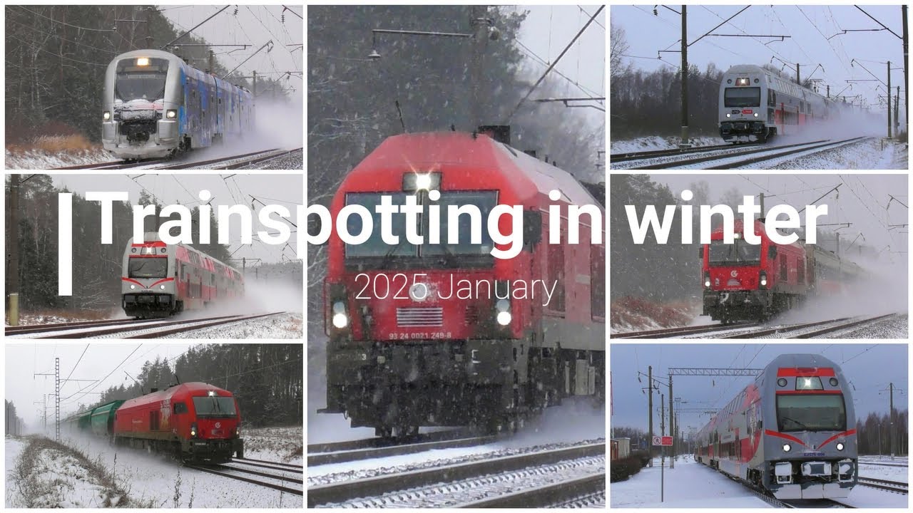 Trainspotting in winter 2025 (pt. 1)