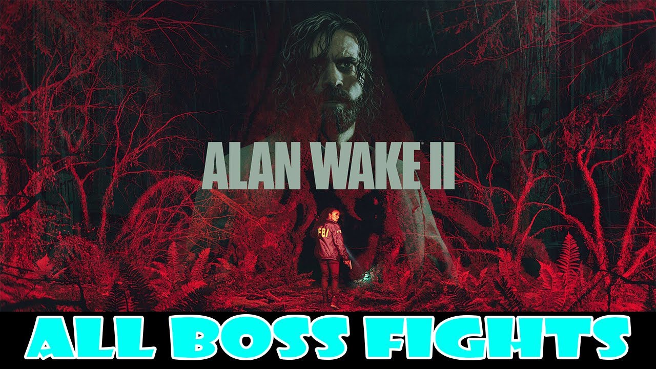 Alan Wake 2 (ALL BOSS FIGHTS)