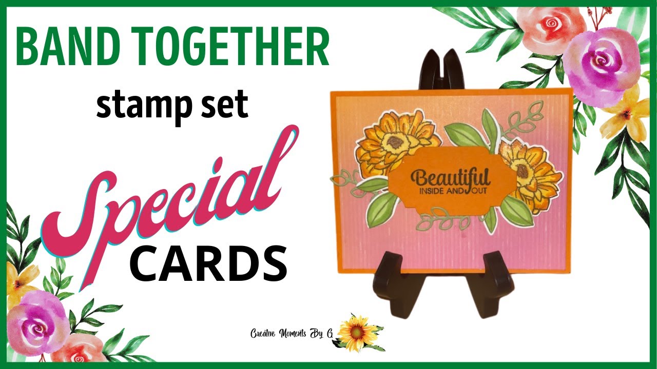 BAND TOGETHER Stampin' Up! stamp set |CELEBRATION