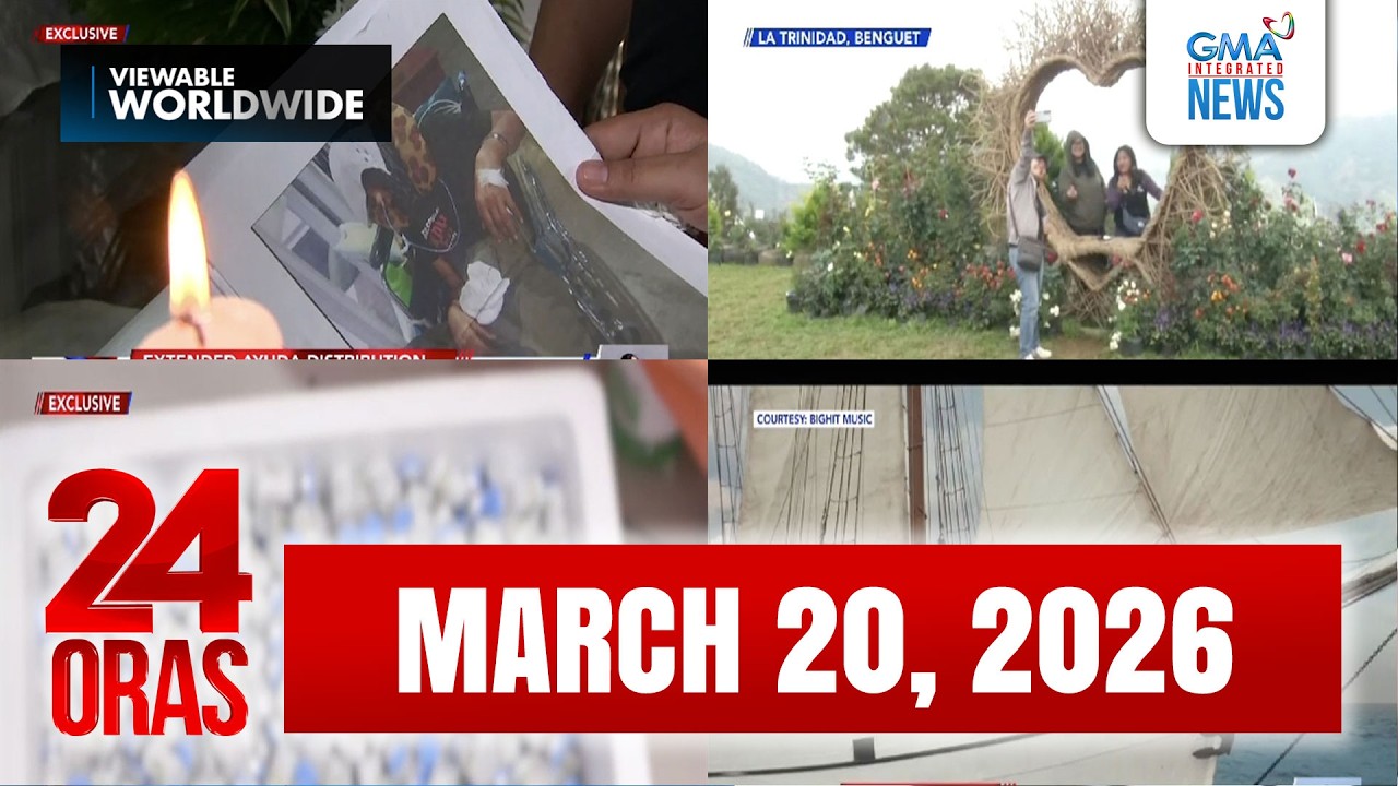 24 Oras Express: March 20, 2026 [HD]