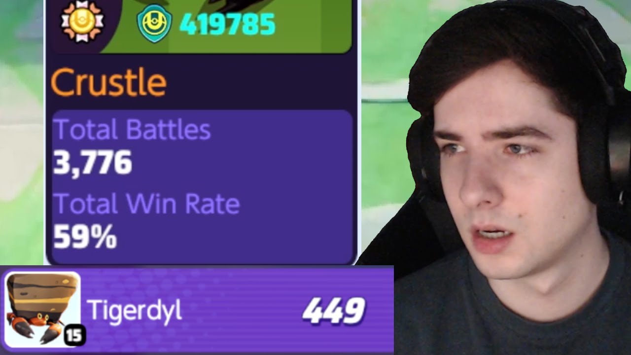 449 ОЧКОВ НАБИТО?! 3770+ игр CRUSTLE в моей команде | Pokemon Unite