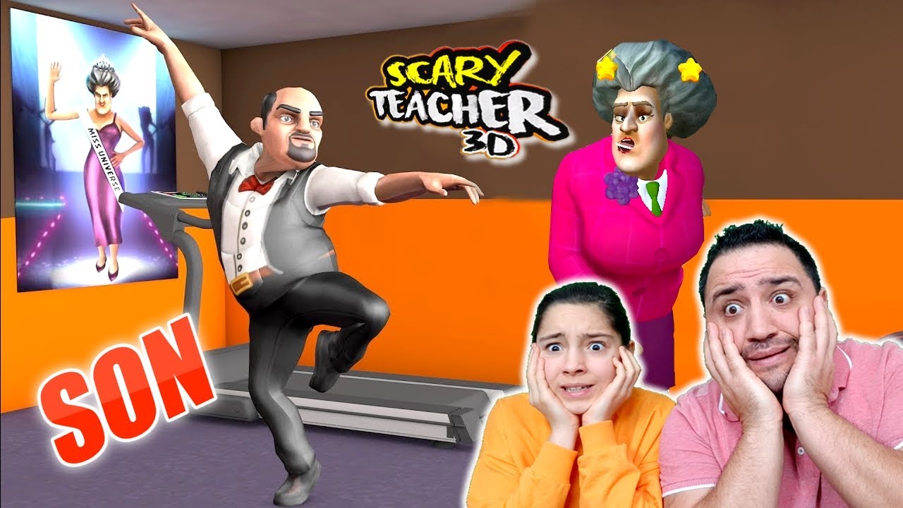 SCARY TEACHER 3D DELİ ÖĞRETMENE SÜRPRİZ SON OYUNCAX TV