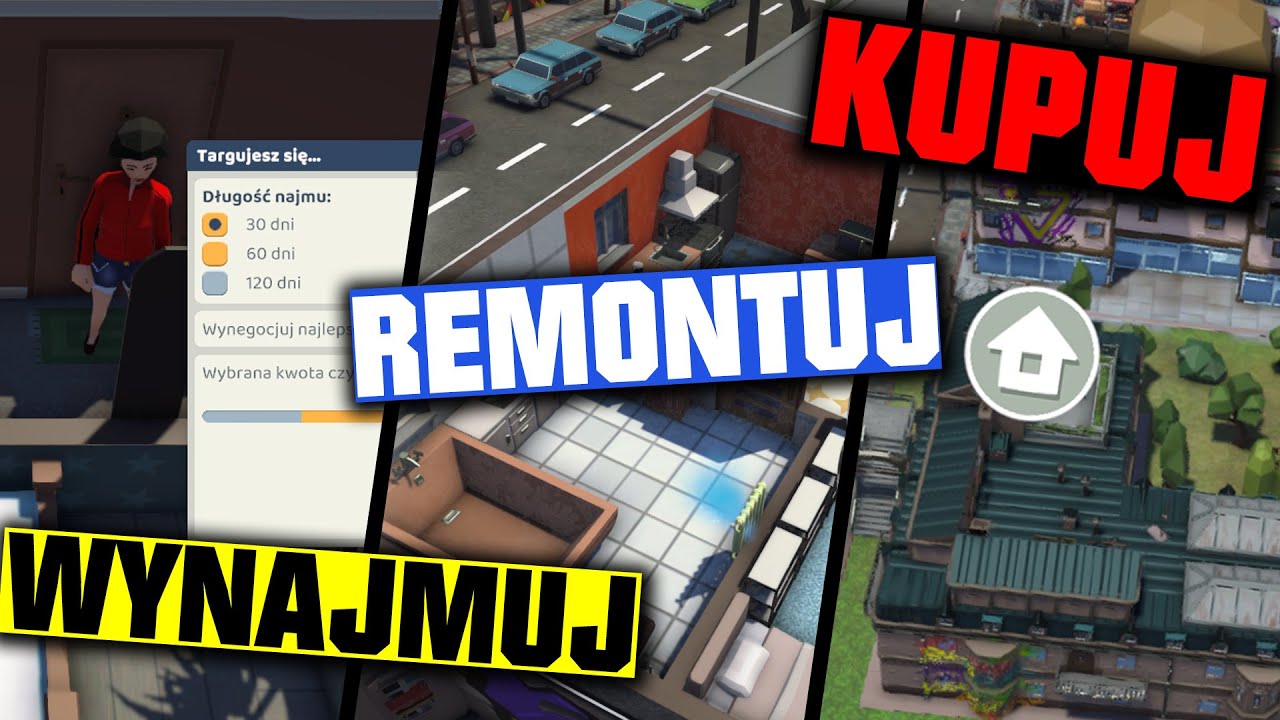 Gra w kt&oacute;rej REMONTUJESZ, KUPUJESZ i WYNAJMUJESZ mieszkania | The Tenants PL