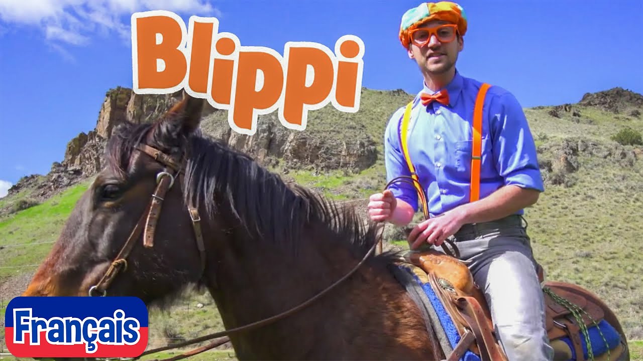 Blippi en français - Blippi visite un Ranch | Vidéos éducatives pour les enfants