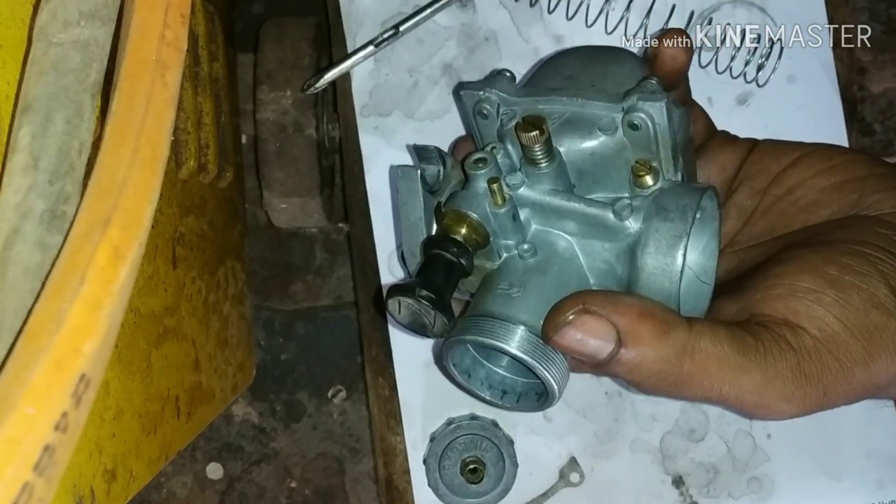 OLD Royal Enfield carburetor cleaning process