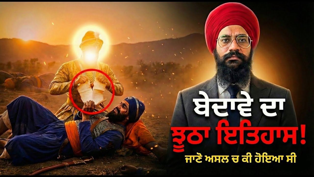 ਬੇਦਾਵੇ ਦਾ ਸੱਚ ਲੁਕੋ ਲਿਆ ਗਿਆ
