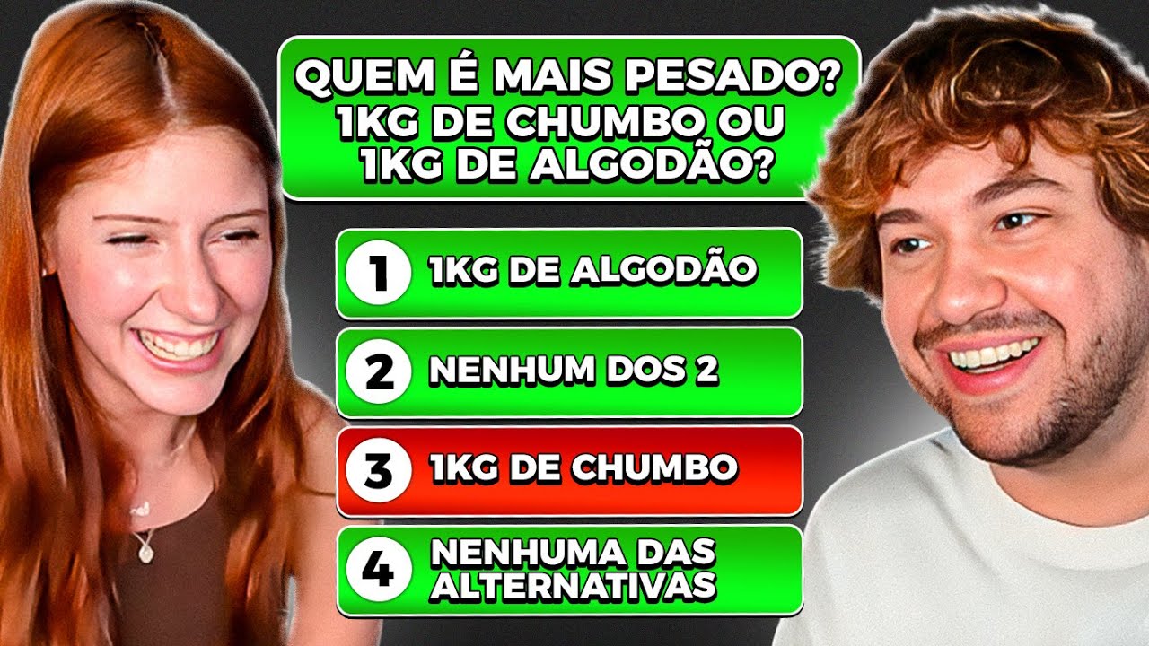 BRINO E LIZ MACEDO: QUEM É MAIS INTELIGENTE?