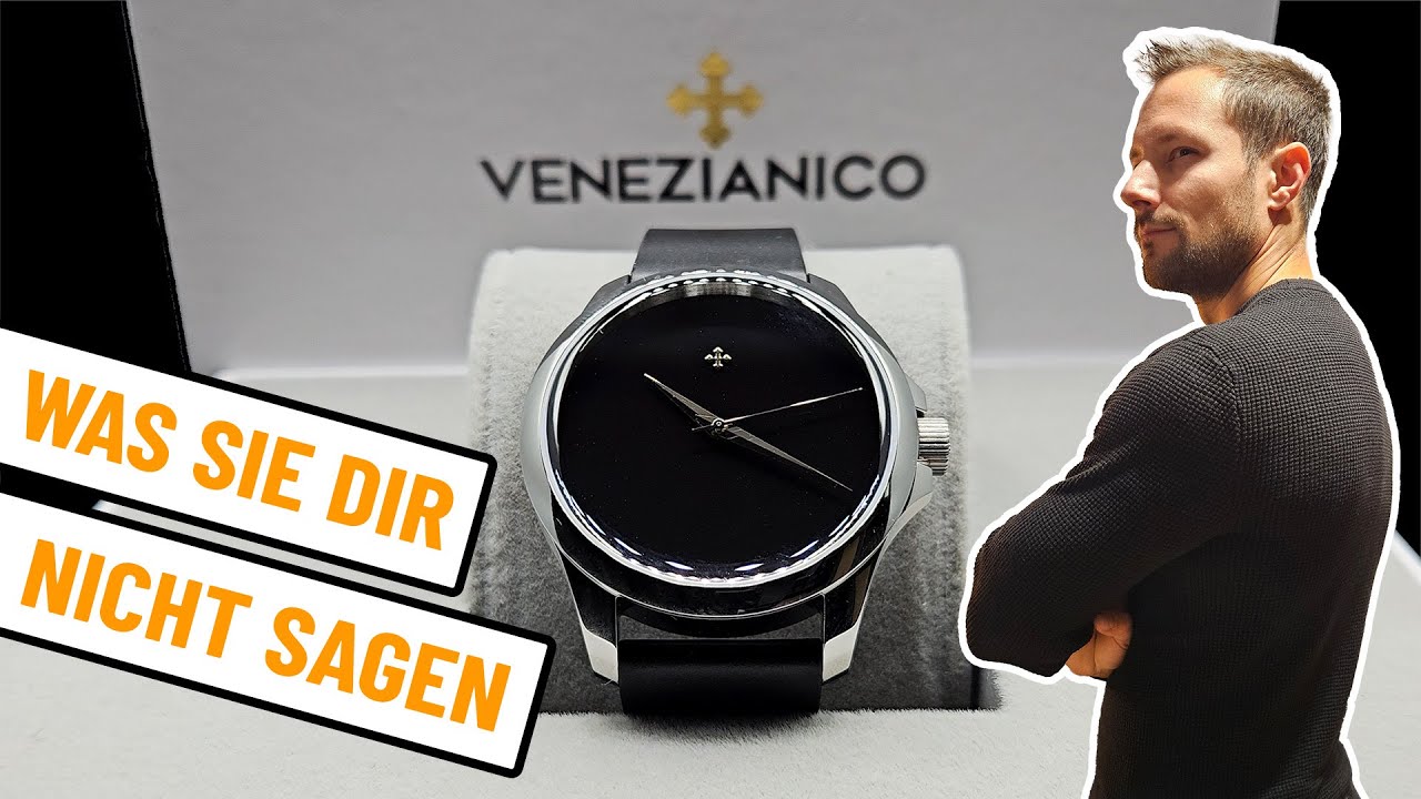 Die Schattenseite mit der Dunkelheit - Redentore ULTRABLACK - Automatikuhr von Venezianico im Review