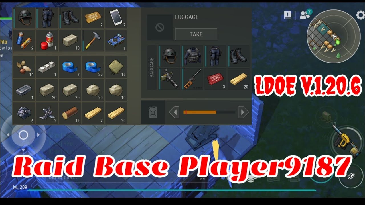 Raid Base Player9187 | Last Day on Earth v.1.20.6