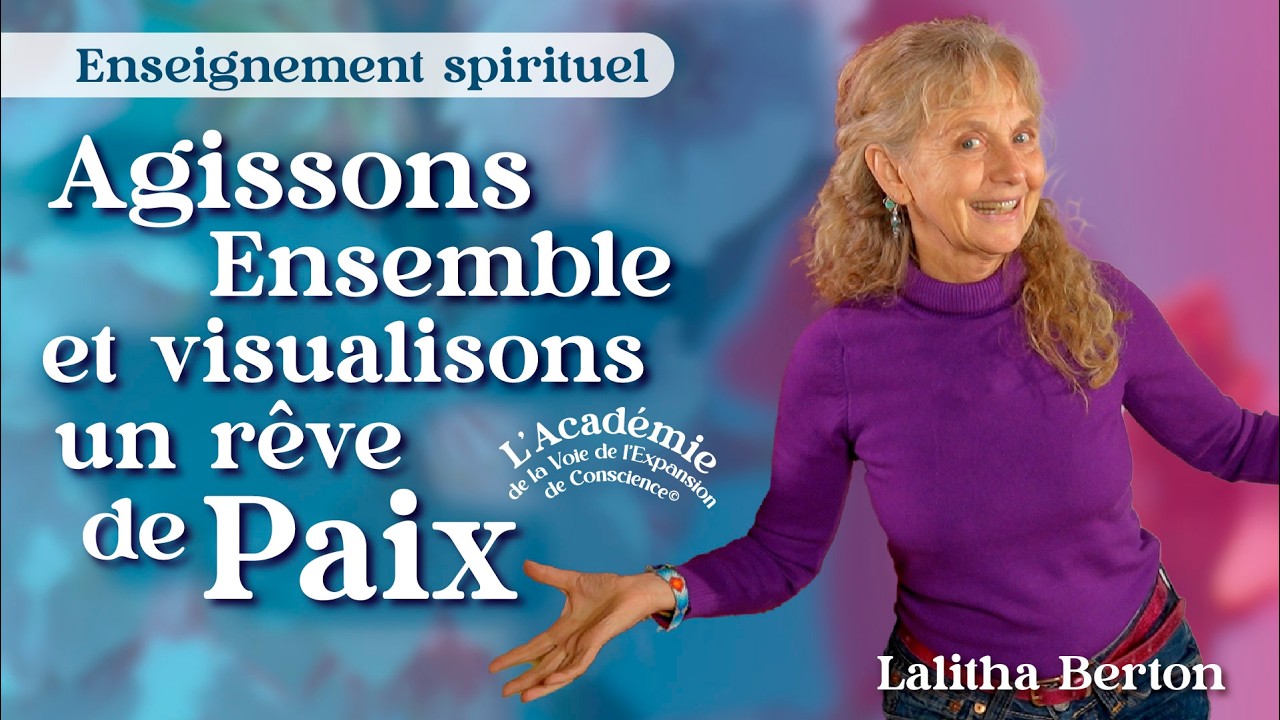 🌷🕊️Agissons ensemble et visualisons un rêve de paix