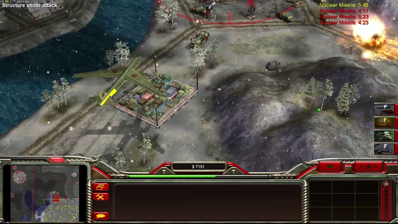 General Leang VS General Tao - Map created by Cresty - C&C Zero Hour