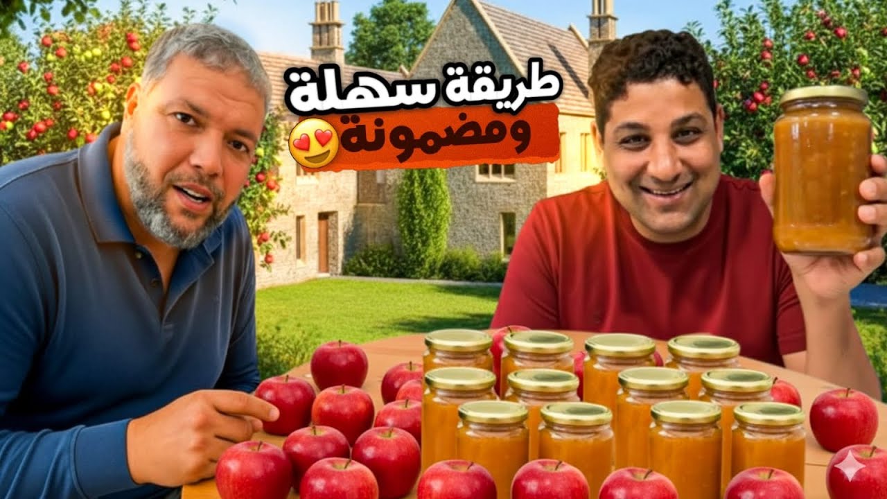 جني التفاح ففرنسا… وصيبنا أحلى كوفيتير ديال الدار 🍎🇫🇷