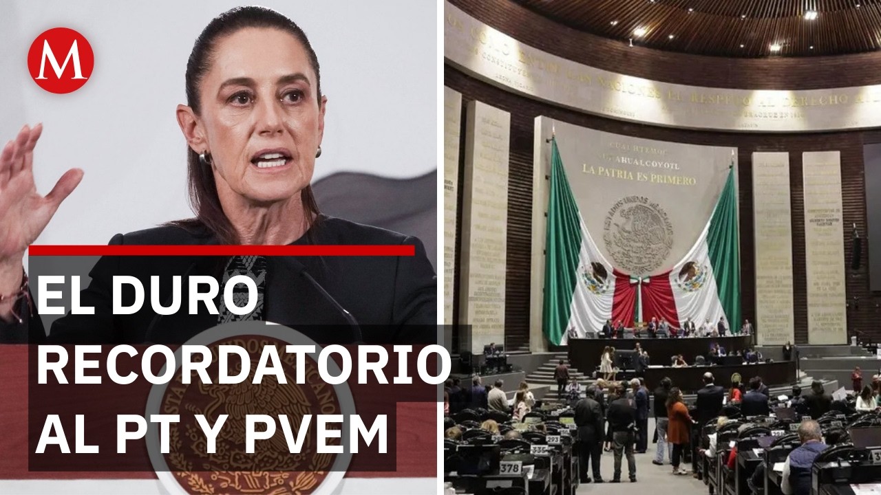 Sheinbaum a PT y PVEM: 