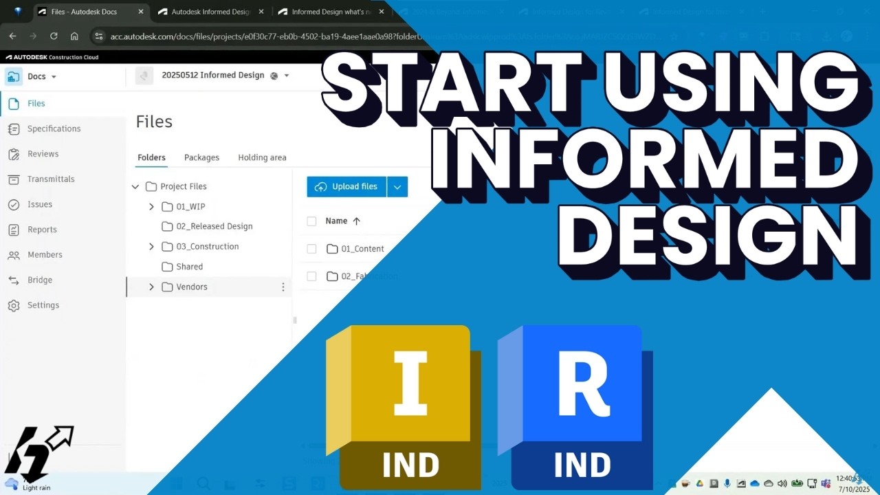 How to Get Started with Informed Design | Revit & Inventor