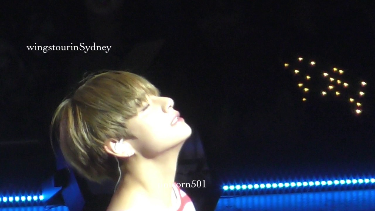 170526 BTS Sydney Save me taehyung  focus