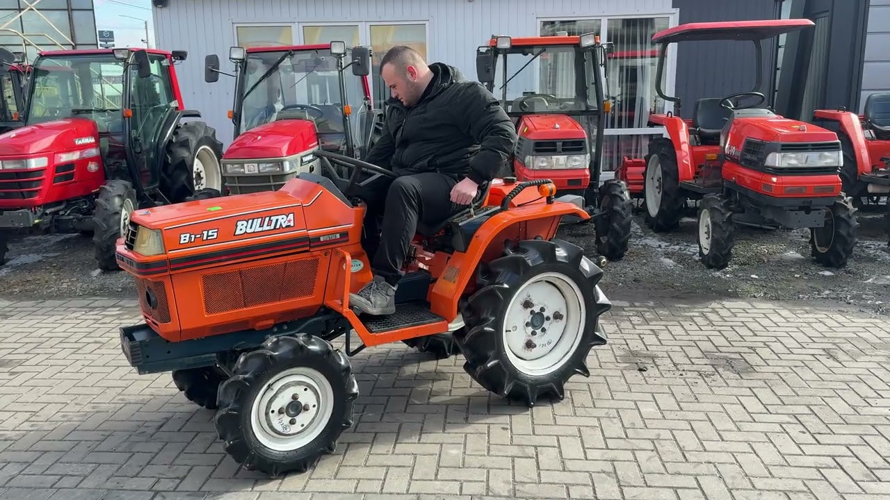 KUBOTA B1-15 - доставили 3-х точку, тепер можна працювати!